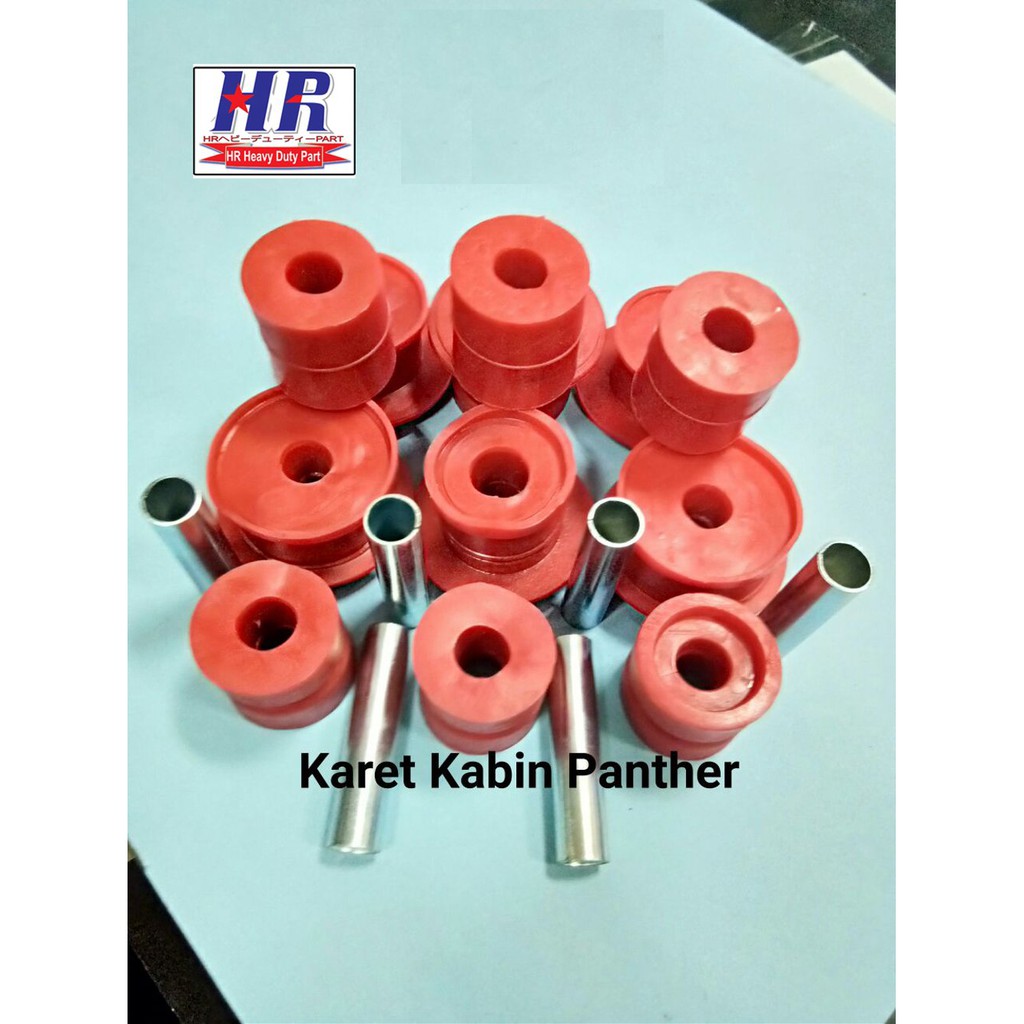 RED SILICON KARET KABIN PANTHER SPAREPART MOBIL ISUZU PANTHER