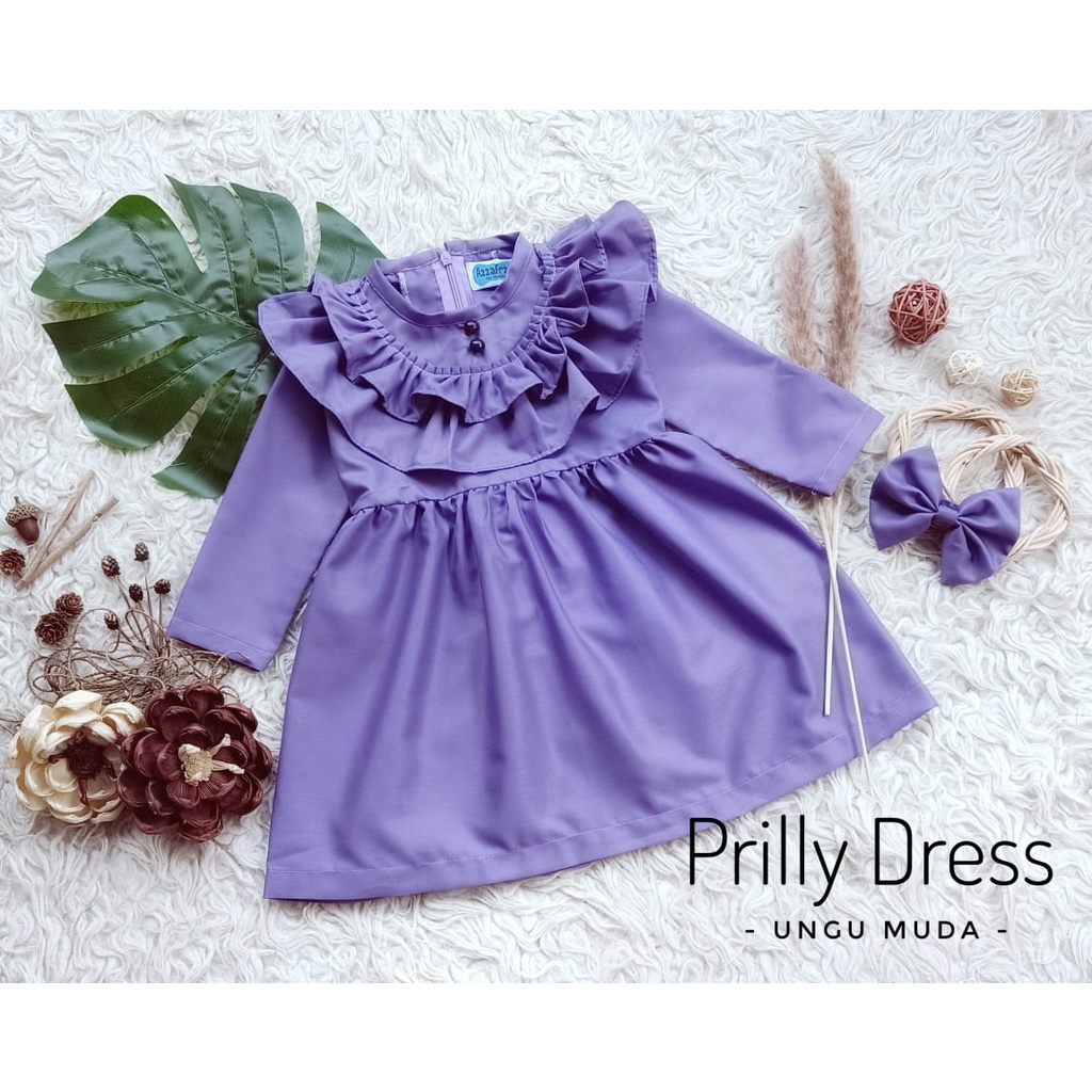 Dress Prilly Anak Unik/Gaun Pesta Anak/Dress Anak