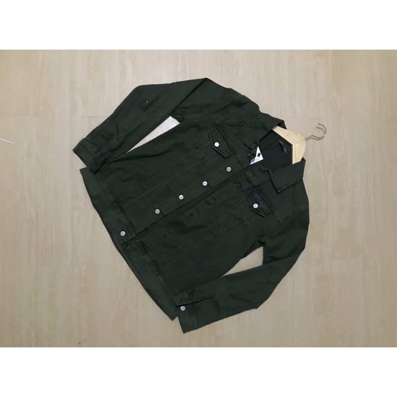 jaket jeans h&m termurah