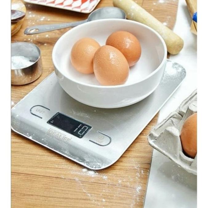 Idealife Il-211S Timbangan Digital Dapur, Timbangan Kue, Kitchen Scale