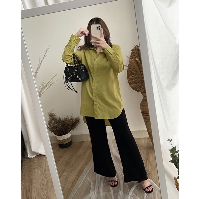 Cundo Longshirt-Deepolive