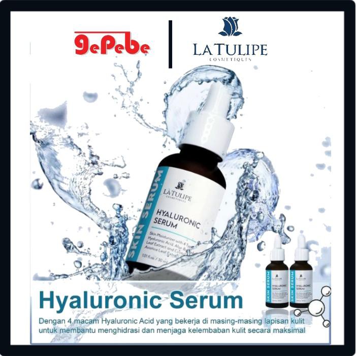 PROMO La Tulipe Hyaluronic Serum FREE La Tulipe Stay Matte Lip Cream no 10