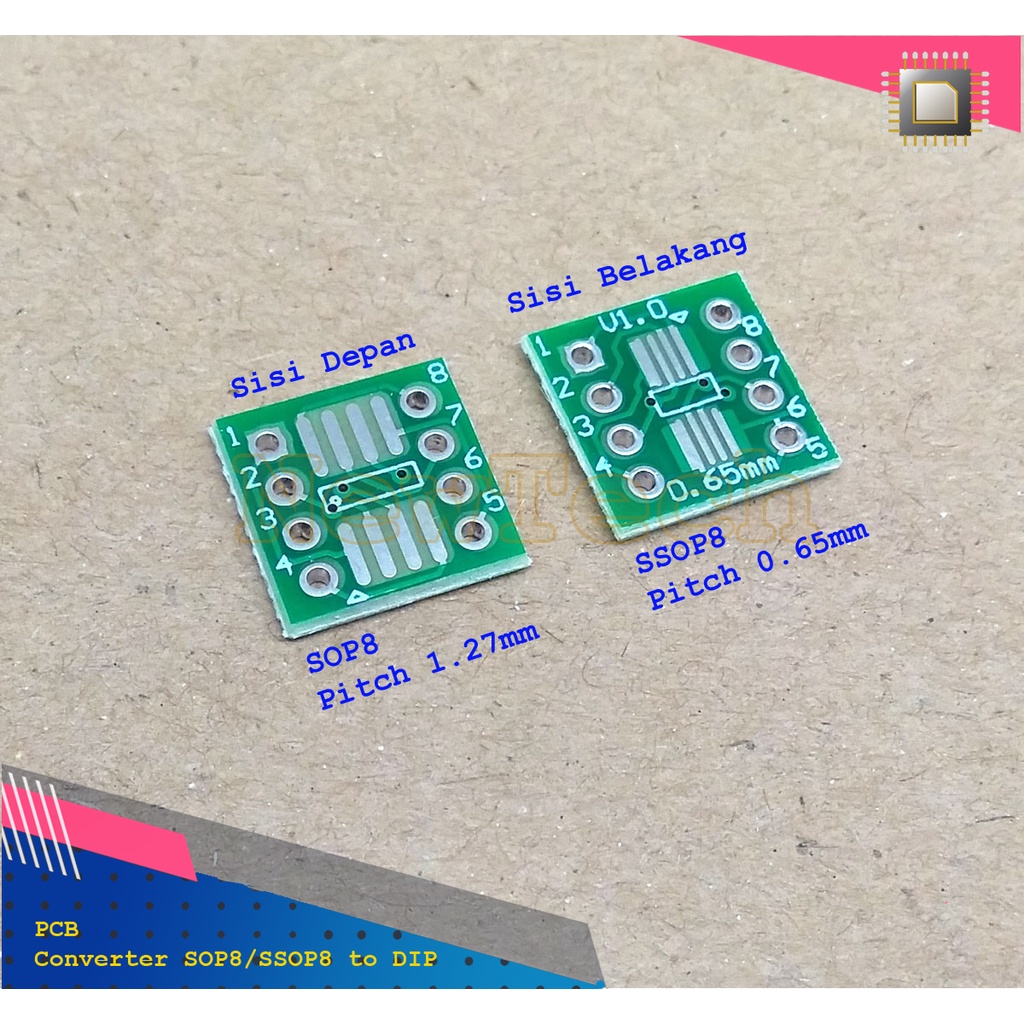 PCB Adapter Converter SOP8 SSOP8 to DIP SOP SSOP DIP8 8