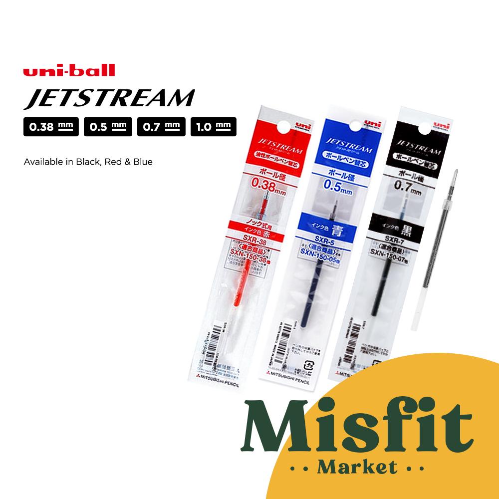 

Uniball Jetstream SXR Refill 0.38 0.5 0.7 1.0 mm Isi Ulang Pulpen Uni Ball SXR-5 SXR-7 SXR-38 SXR-10