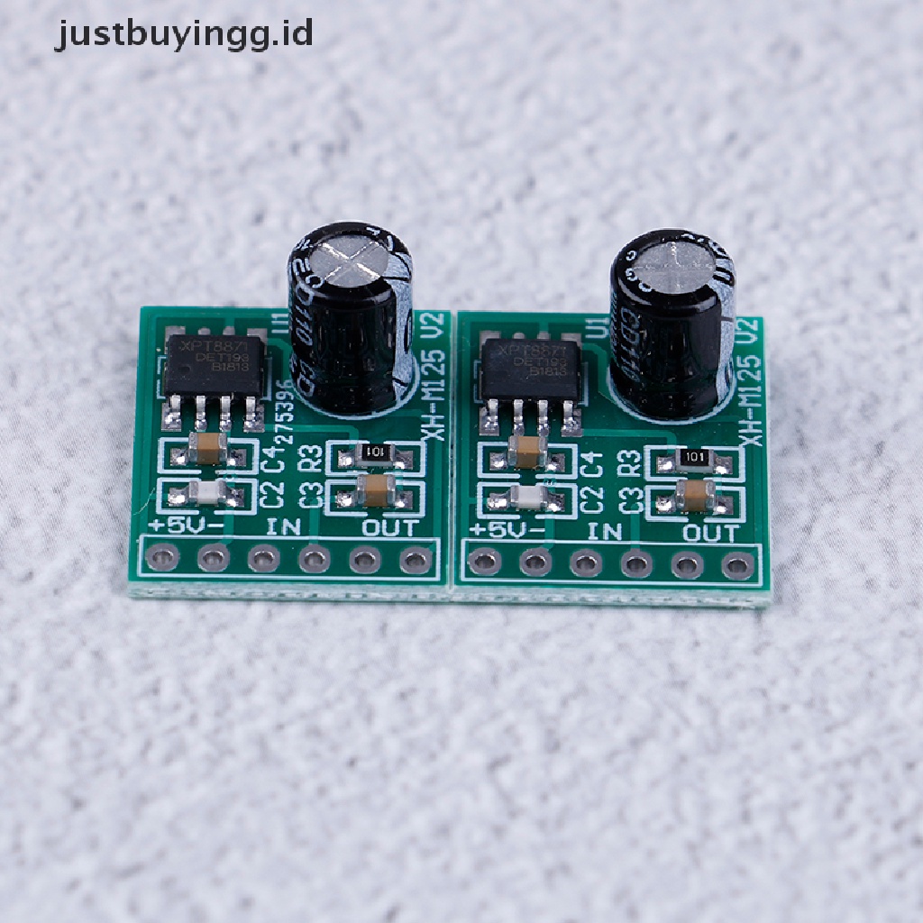 [justbuyingg.id] XPT8871 DC 3V 3.7V 5V mono 5W mini amplifier board audio amp module one channel ID