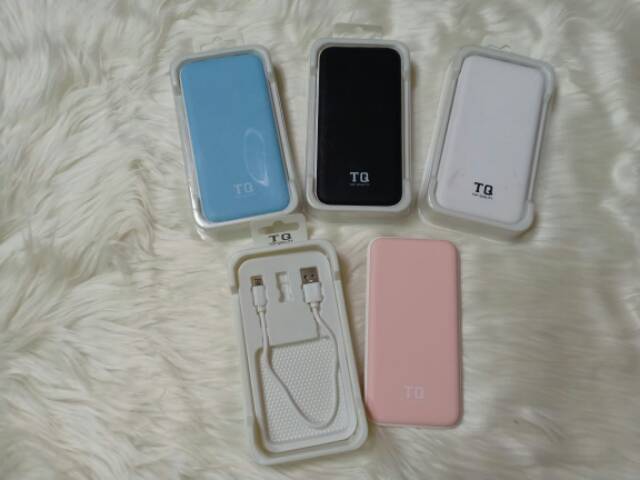 Ready Stock power bank 10.000 MAH TQ top quality garansi 1 tahun original