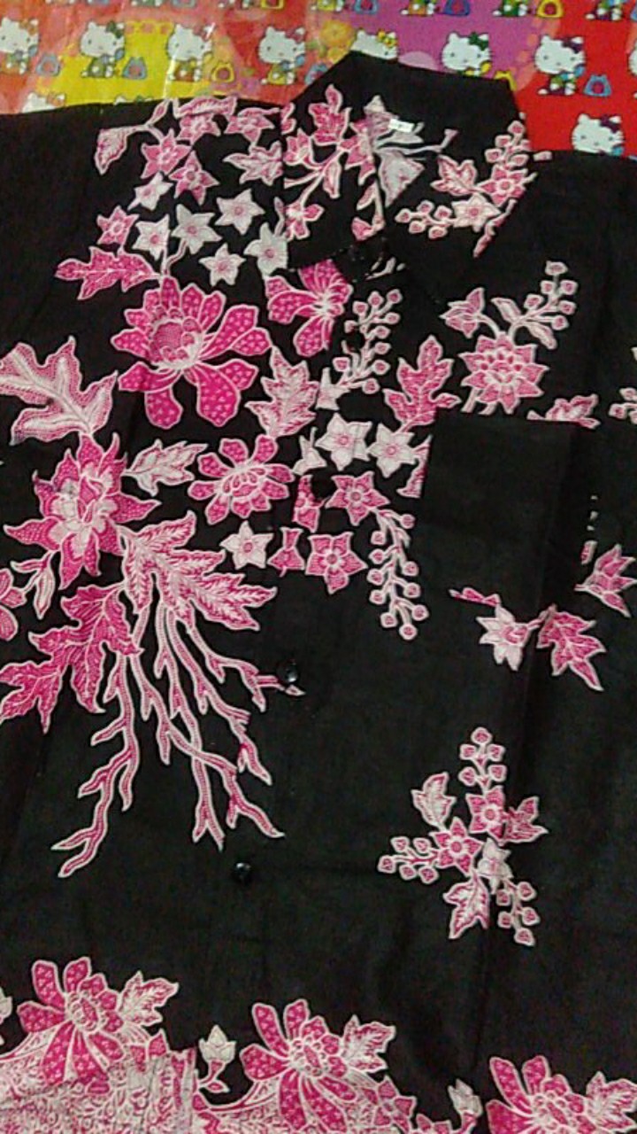 Batik Couple Keluarga Maura Couple Sania Ruffle Ori Ndoro Jowi Dnt Cibulan Merah