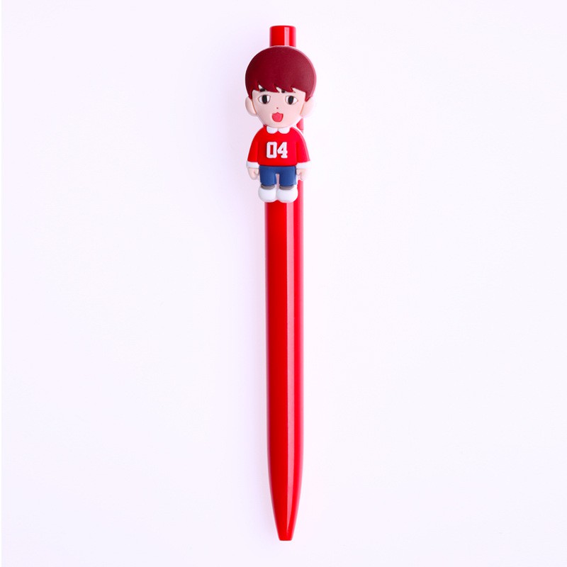 [Bayar Di Tempat]KPOP EXO Black Ballpoint Pen Student School Accessories pena