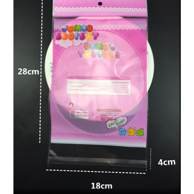 Plastik squisy pink lucu