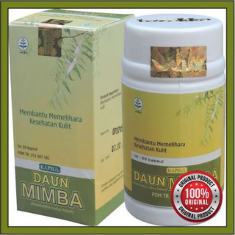 

Herbal Daun Mimba Memelihara Kesehatan kulit/ Extra Original TAZAKKA / Halal BPOM