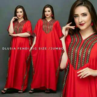  DASTER  ARAB KAFTAN FENDI RESLETING DEPAN BUSUI MODEL  