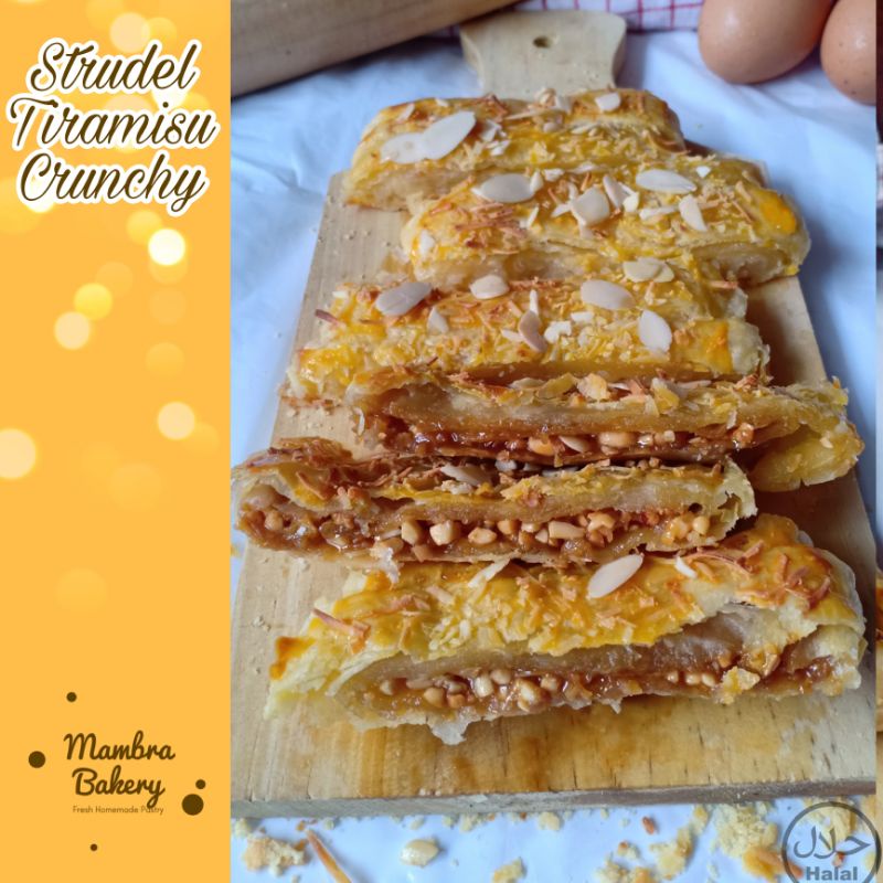 

Strudel Tiramisu Crunchy with Peanut