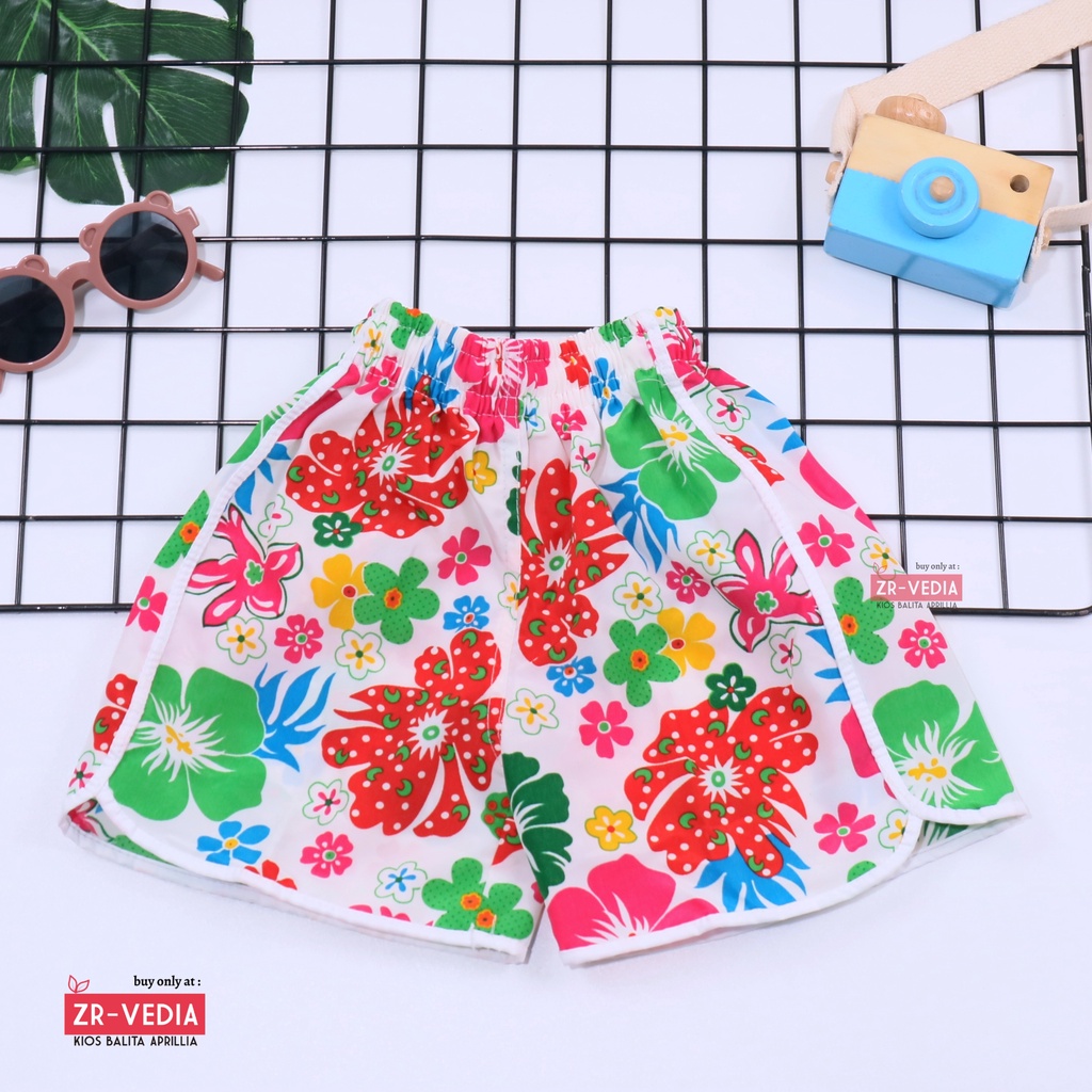 Summer Pants Kids uk 1-3 tahun / Celana Pendek Anak Laki Perempuan Harian Bawahan Hawaii Pants