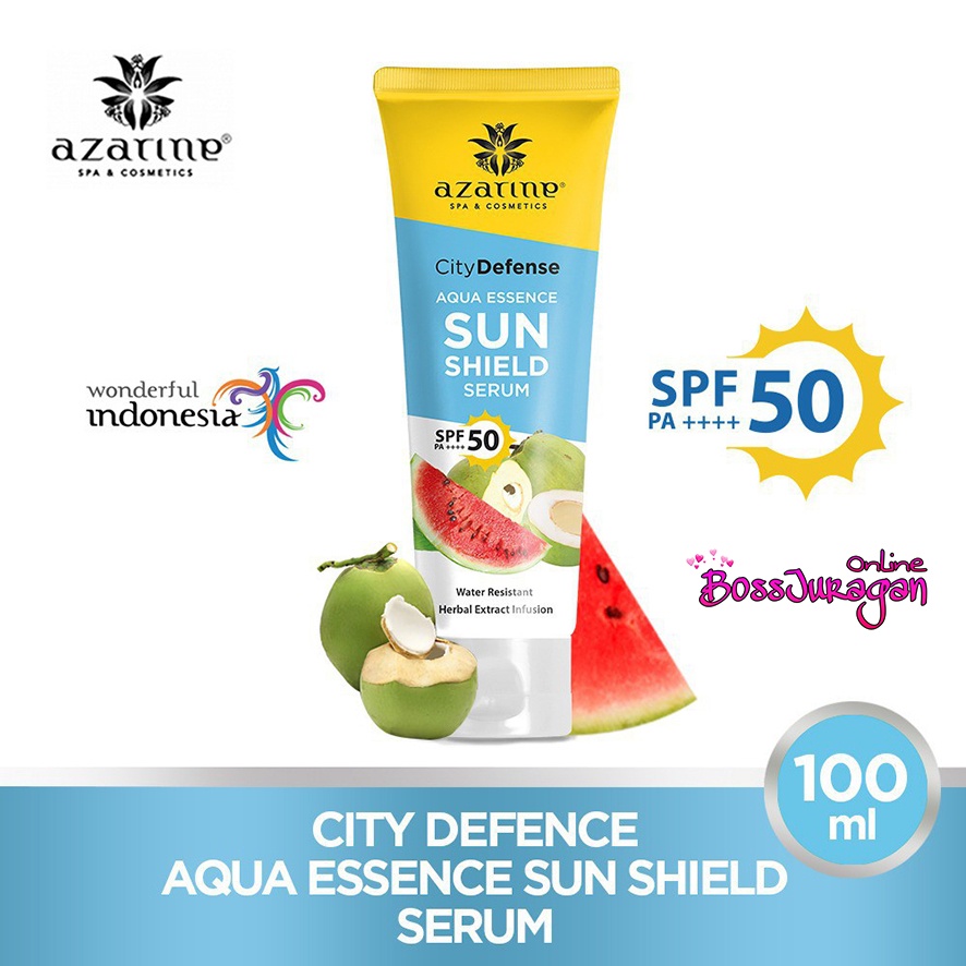 (BOSS) AZARINE Aqua Essence Sun Shield Serum Spf50++ - 100ml