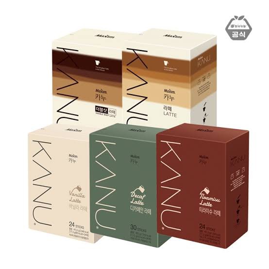 [READY STOCK] Maxim Kanu Coffee Latte / Vanilla Latte / Dolce Latte / Tiramisu / Mint Choco