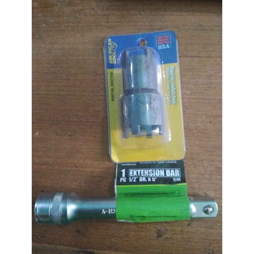PENAHAN RUMAH KOPLING dan SAMBUNGAN SHOK 1/2x6INCH AMERICAN TOOL USA / PAKET KUNCI MAHKOTA AMERICAN 