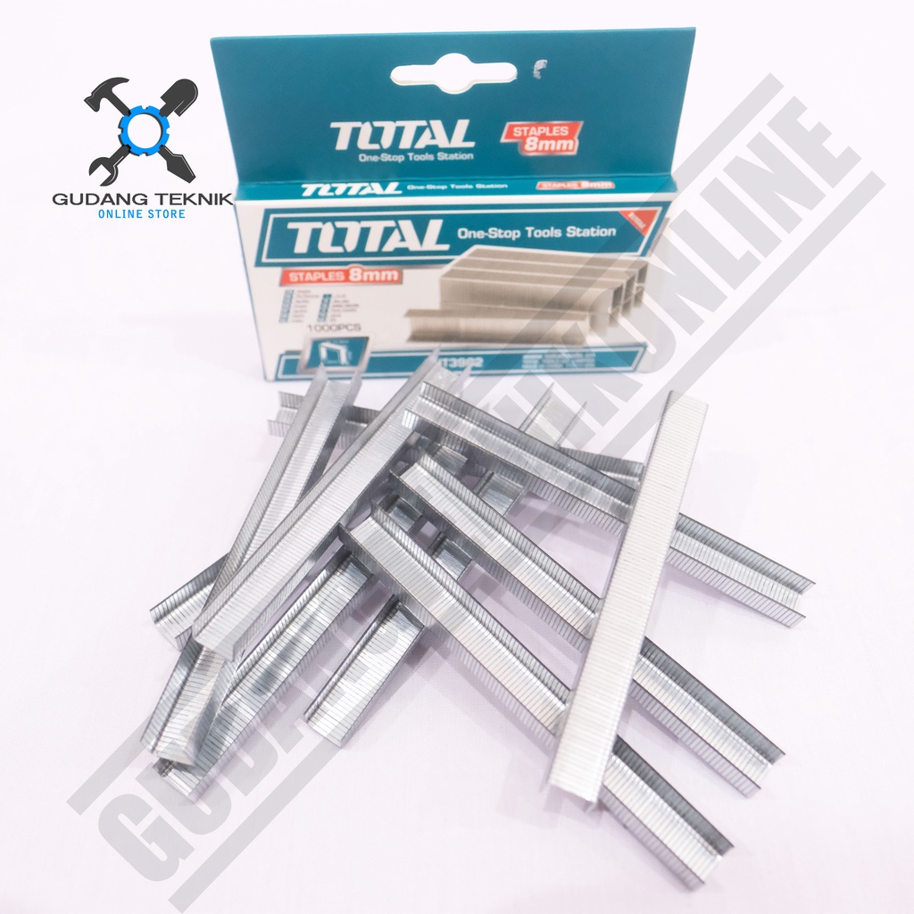 Isi Refil Staples Tembak  8mm TOTAL THT3981 / Refill Staples Gun TOTAL THT3982