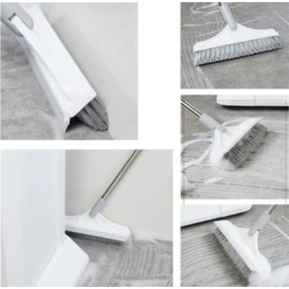 Sikat WC 2 in 1 Dengan Wiper Sikat Toilet Sikat Lantai Toilet Sikat