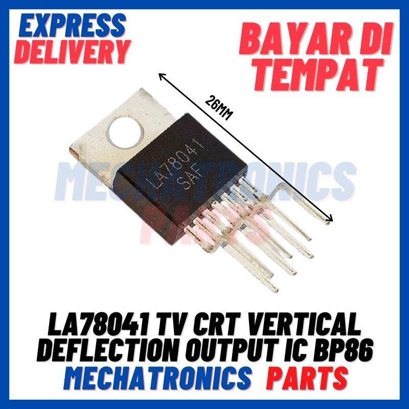 [SMC-9098] LA78041 LA 78041 TV CRT VERTICAL DEFLECTION OUTPUT IC BP86