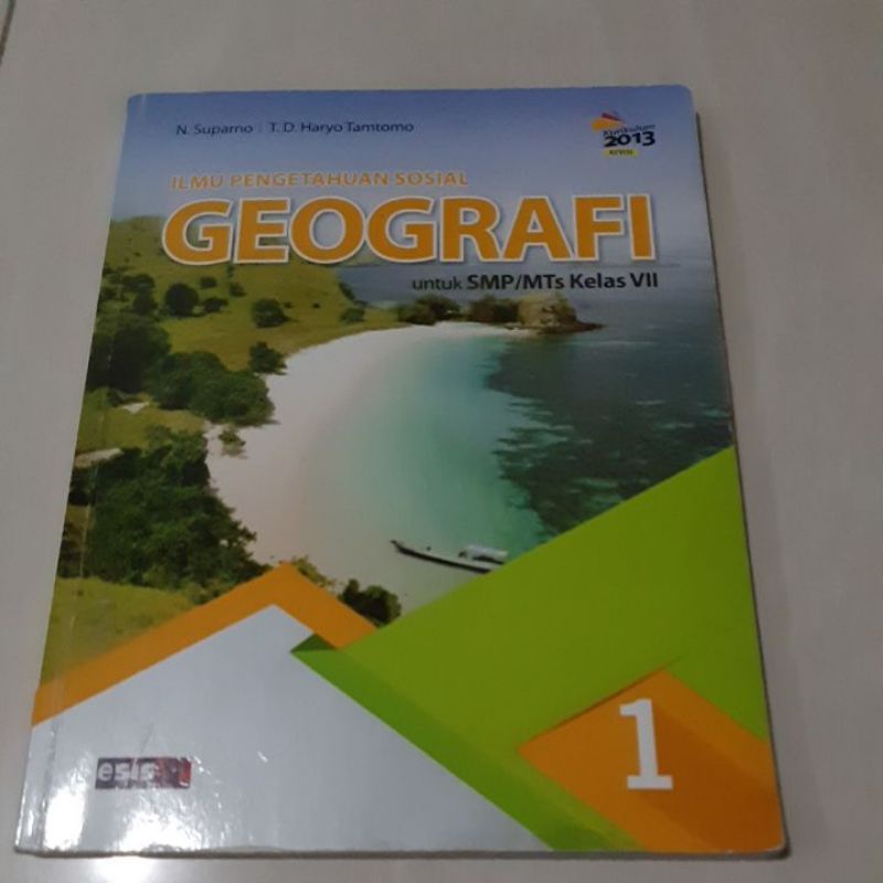 

Kelas 7. Ilmu Pengetahuan Sosial GEOGRAFI untuk SMP kelas VII