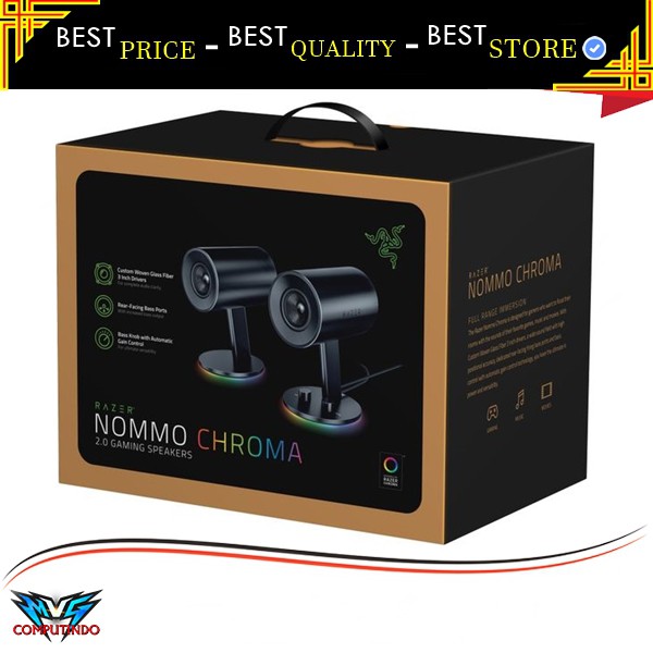 Razer Nommo Chroma 2.0 Speaker Gaming Razer Nommo Chroma RGB