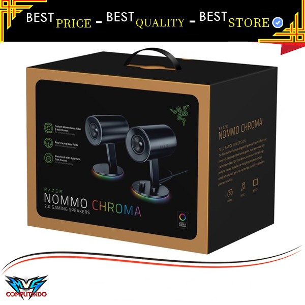 Razer Nommo Chroma 2.0 Speaker Gaming Razer Nommo Chroma RGB