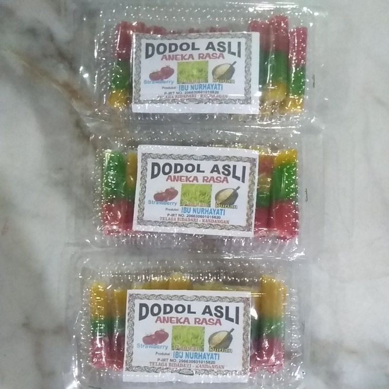 

Dodol warna aneka rasa