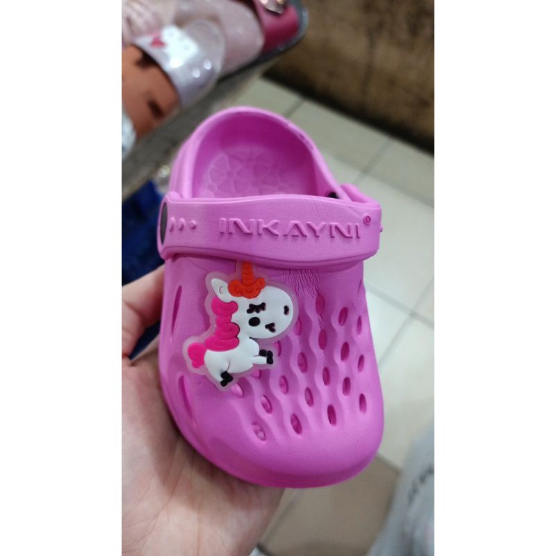 Sandal Baim Anak Bayi Perempuan Motif Unicorn Kuda Pony