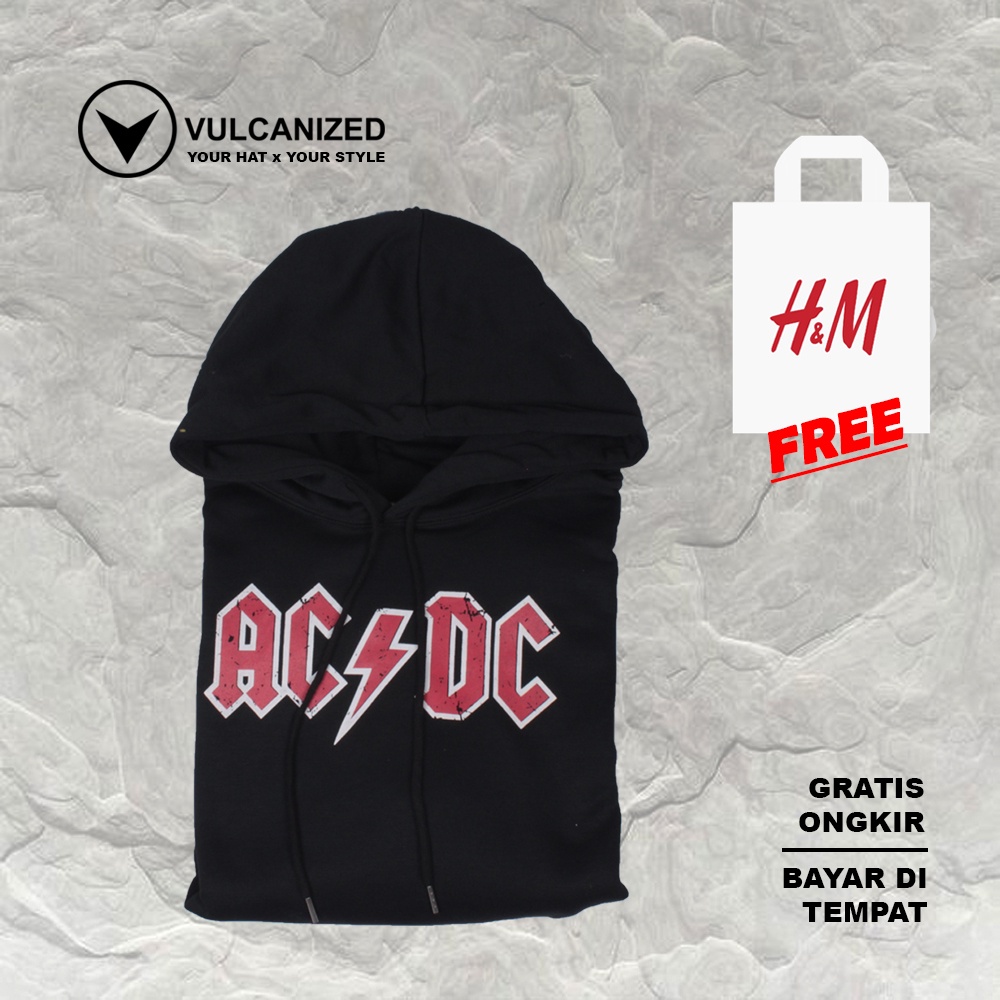 HOODIE H&amp;M ACDC BLACK