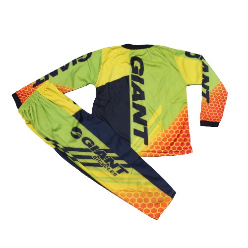 baju  jersey sepeda downhill/baju cross anak anak size 4-12 thn