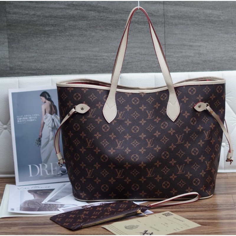 Lv Neverfull SIZE XL (free bill, cover pouch) uk.38x30