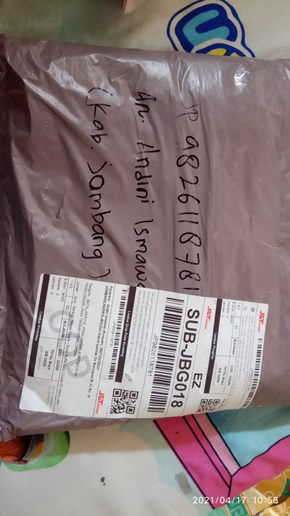 Maura Couple - Sania Ruffle Batik Couple Ori Ndoro Jowi Dnt Garansi Termurah