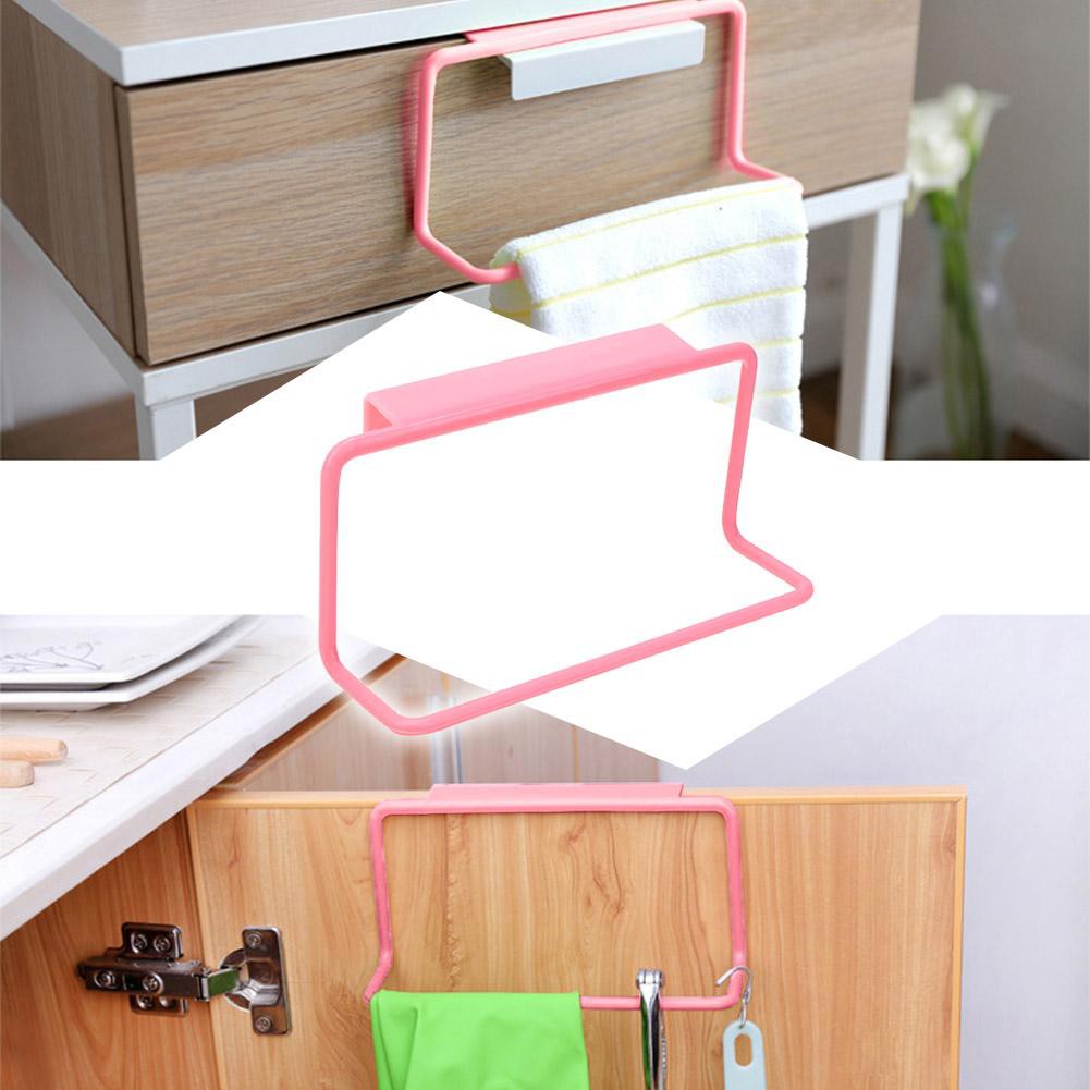 Towel Rack Hanging Holder Cupboard Kitchen Cabinet Bathroom Towel