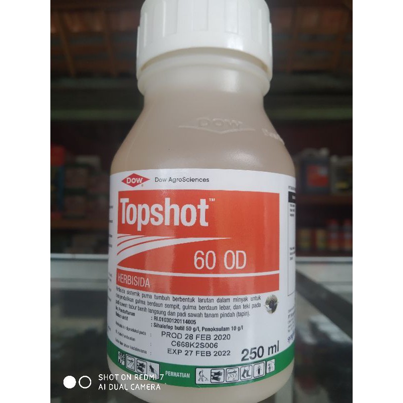 obat pertanian Herbisida padi TOPSHOT