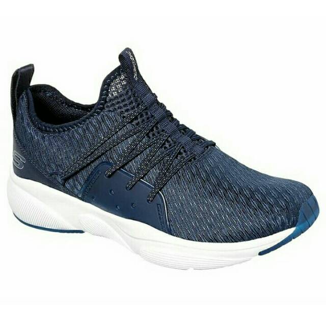 PROMO SKECHERS MERIAN UNISEX NAVY / 100% ORIGINAL / SEPATU PRIA/WANITA SIZE 39,5