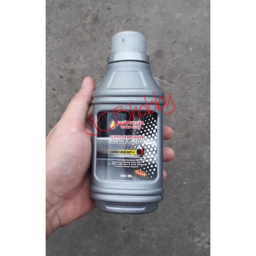 Minyak rem brake fluid DOT4 clear bening PETROASIA 300ml