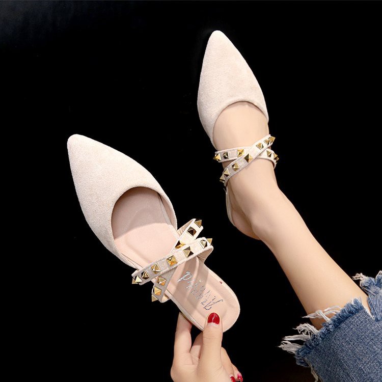 PROMO BIG SALE  DAFF 33 SANDAL WANITA SLIP ON PERMATA