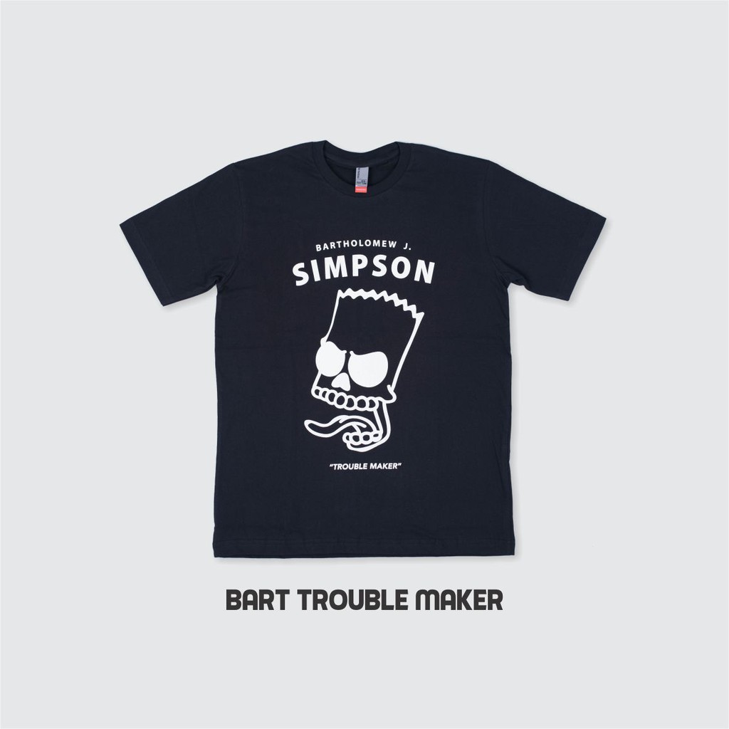 Kaos Cartoon Simpsons Bart Trouble