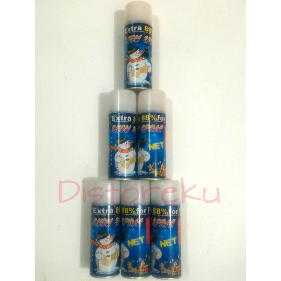 snow spray putih ultah ulang tahun semprotan putih