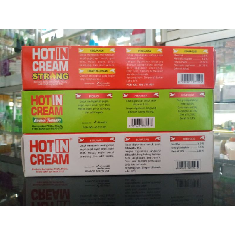 HOT IN CREAM TUBE 120GR ALL VARIAN