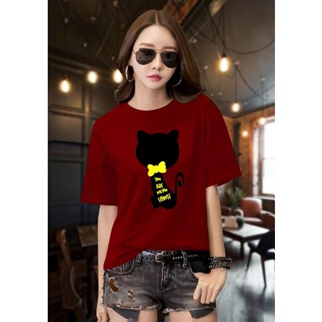 Baju wanita oversize | baju kaos wanita motif | kaos wanita bigsize | kaos wanita import | lengan pdk T-shirt / T-shirt kaos distro