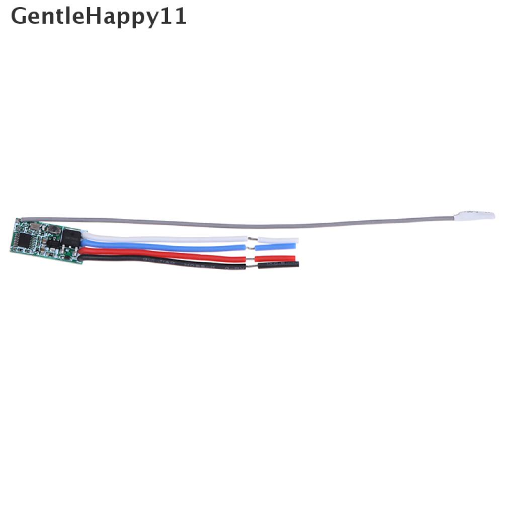 Gentlehappy Modul relay receiver RF 1CH 433Mhz Untuk remote control wireless