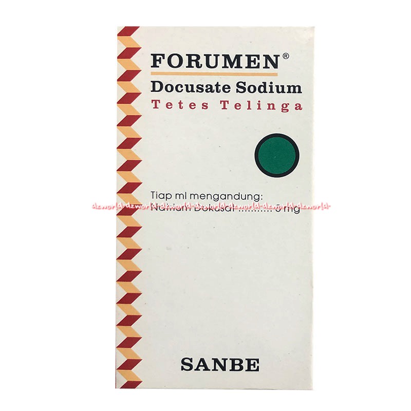 Forumen Docusate Sodium Ear Drops 10ml Obat Tetes Telinga Untuk Telinga Gatal Nyeri Sakit Forum Men