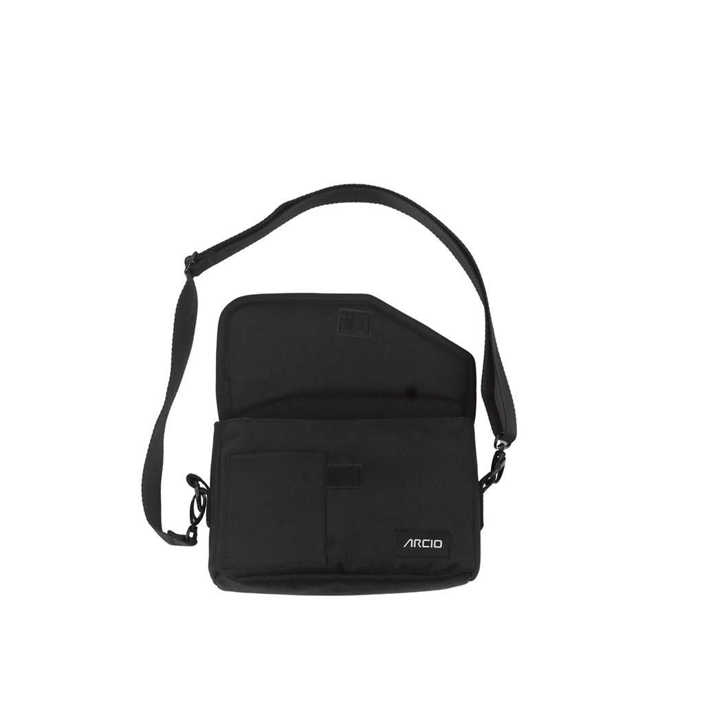 BARAN BLACK |ManNeedMe x ARCIO| Tas Selempang Unisex Sling Bag Wallet Pouch ORIGINAL