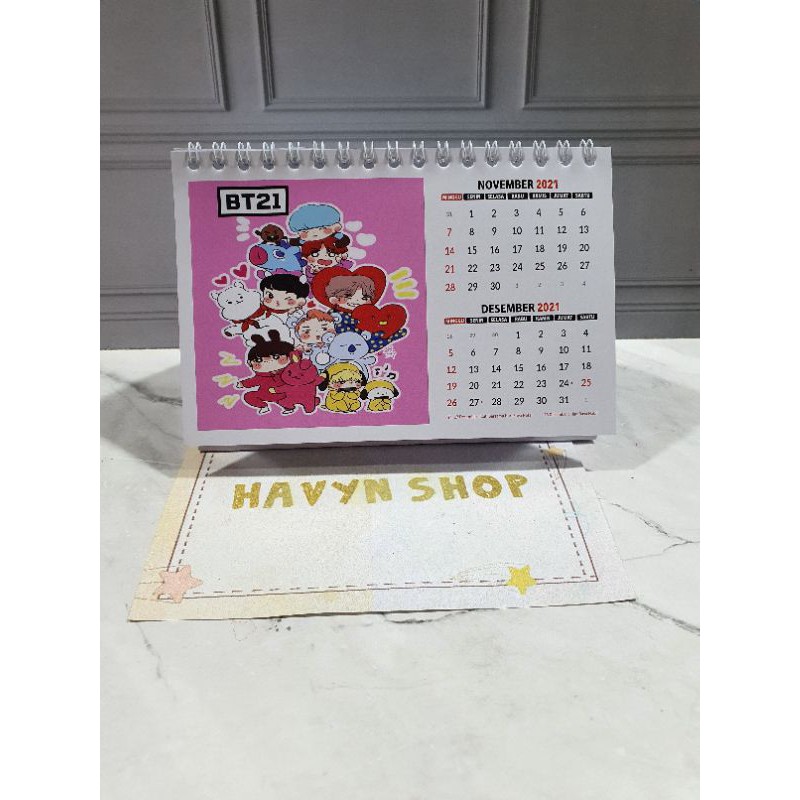 Featured image of post Tahun 2021 Kalender Bt21 2021 - Promise you&#039;ll keep spreading love with bt21 in 2021 too?