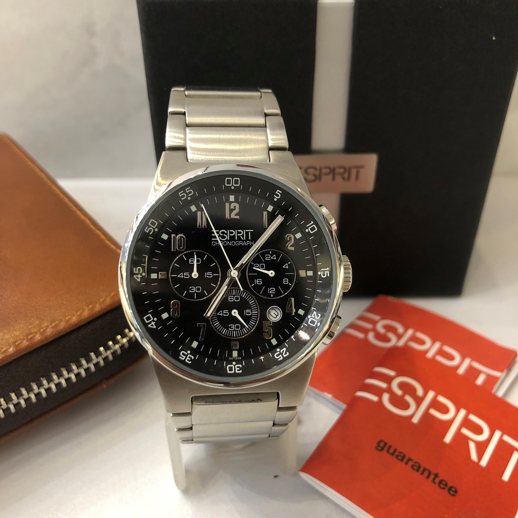 Jam Tangan Pria Original Brand ESPRIT 000T31041 Men Watch Bergaransi 1 Tahun Material Case Dan Strap