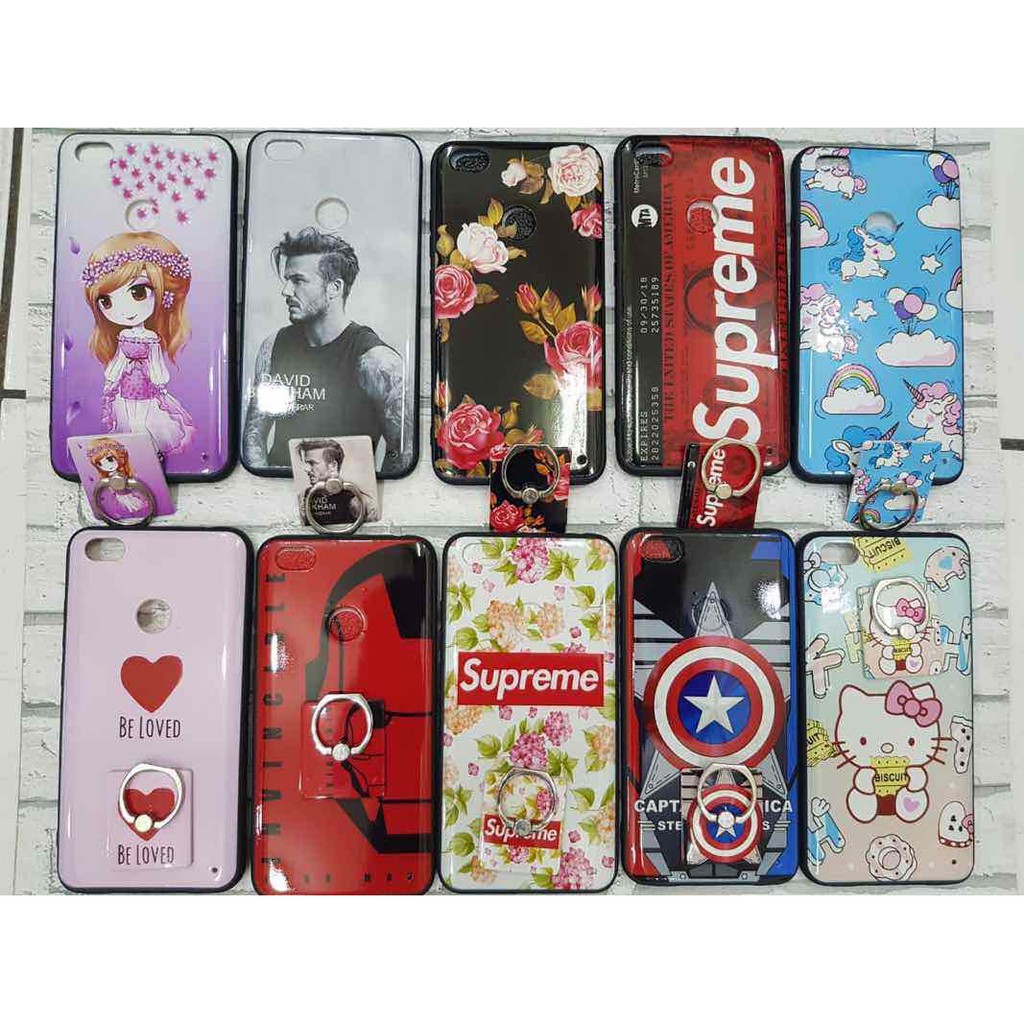 Hardcase Fuze case FREE ring standing Xiaomi Redmi S2, Redmi 6 Pro/ A2 Lite,Note 6 Pro