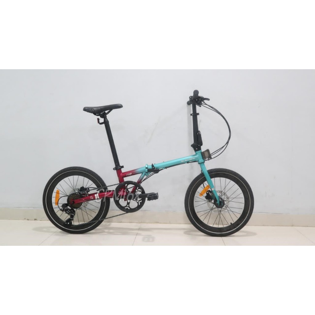 Sepeda Lipat ELEMENT CLIP 8 SPEED CHROMOLY HYDRAULIC 20 Inch
