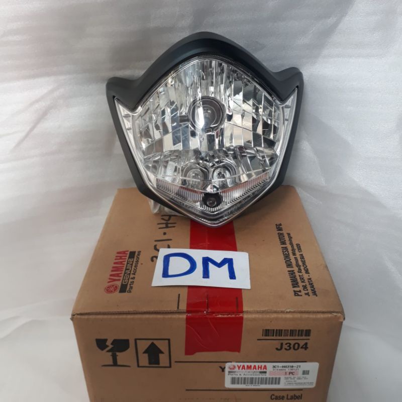 reflektor assy headlamp headlight depan Vixion old lama 3C1-H4310-21 asli original Yamaha