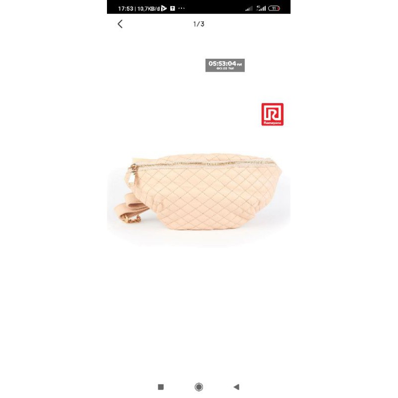 Tas Slempang Wanita | Girl Waist Bag Brand Ramayana